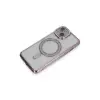 Apple İphone 13 Kılıf Joke Simli Magneticsafe Kılıf - Pembe