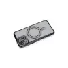 Apple İphone 13 Kılıf Joke Simli Magneticsafe Kılıf - Siyah