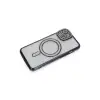 Apple İphone 13 Kılıf Joke Simli Magneticsafe Kılıf - Siyah