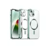 Apple İphone 13 Kılıf Kross Magneticsafe Kapak - Koyu Yeşil
