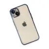 Apple İphone 13 Kılıf Razer Lensli Silikon - Lacivert