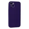 Apple İphone 13 Mini Kılıf Nano İçi Kadife Silikon - Mor