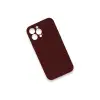 Apple İphone 13 Pro Kılıf Lansman Legant Silikon - Bordo