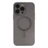 Apple İphone 13 Pro Kılıf Moshi Lens Magneticsafe Silikon - Füme