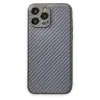 Apple İphone 13 Pro Max Kılıf Coco Karbon Silikon - Gri