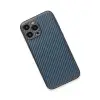 Apple İphone 13 Pro Max Kılıf Coco Karbon Silikon - Mavi