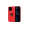 Apple İphone 13 Pro Max Kılıf Range Yüzüklü Silikon - Kırmızı