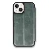 Apple İphone 14 Kılıf Flip Cover - Koyu Yeşil