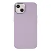 Apple İphone 14 Plus Kılıf Asya Deri Silikon - Lila