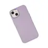 Apple İphone 14 Plus Kılıf Asya Deri Silikon - Lila