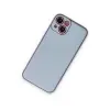 Apple İphone 14 Plus Kılıf Coco Deri Silikon Kapak - Sky Blue