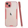 Apple İphone 14 Plus Kılıf Platin Silikon - Pembe