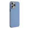Apple İphone 14 Pro Kılıf Anka Pc Sert Metal Kapak - Mavi