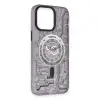 Apple İphone 14 Pro Kılıf Apollo Magneticsafe Desenli Kapak - Apollo Mor - 5