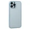 Apple İphone 14 Pro Kılıf Coco Deri Silikon Kapak - Sky Blue
