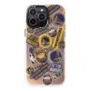 Apple İphone 14 Pro Kılıf Estoril Desenli Kapak - Estoril - 13