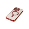 Apple İphone 14 Pro Kılıf Kross Magneticsafe Kapak - Kırmızı