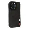 Apple İphone 14 Pro Kılıf Loop Deri Silikon - Siyah