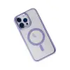Apple İphone 14 Pro Kılıf Room Magneticsafe Silikon - Lila