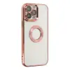 Apple İphone 14 Pro Kılıf Slot Silikon - Rose Gold