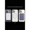 Apple İphone 14 Pro Kılıf Tron Şeffaf Magsafe Kapak - Derin Mor