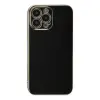 Apple İphone 14 Pro Kılıf Volet Silikon - Siyah