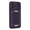 Apple İphone 14 Pro Max Kılıf Coco Elit Kapak - Derin Mor