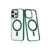 Apple İphone 14 Pro Max Kılıf Element Magneticsafe Sert Kapak - Köknar Yeşili