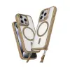Apple İphone 14 Pro Max Kılıf Enka Magsafe Silikon Kılıf - Desert