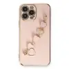 Apple İphone 14 Pro Max Kılıf Esila Silikon - Pudra