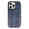 Apple İphone 14 Pro Max Kılıf Flip Cover - Lacivert
