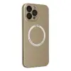Apple İphone 14 Pro Max Kılıf Jack Magneticsafe Lens Silikon - Gold
