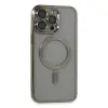 Apple İphone 14 Pro Max Kılıf Kross Magneticsafe Kapak - Titan Gri