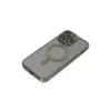 Apple İphone 14 Pro Max Kılıf Kross Magneticsafe Kapak - Titan Gri