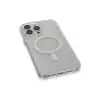 Apple İphone 14 Pro Max Kılıf Matte Şeffaf Magneticsafe - Şeffaf