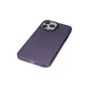 Apple İphone 14 Pro Max Kılıf Modos Metal Kapak - Derin Mor