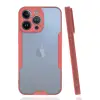 Apple İphone 14 Pro Max Kılıf Platin Silikon - Pembe