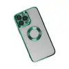 Apple İphone 14 Pro Max Kılıf Slot Silikon - Köknar Yeşili