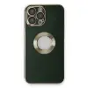 Apple İphone 14 Pro Max Kılıf Store Silikon - Yeşil