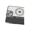 Apple İphone 15 Kılıf Joke Simli Magneticsafe Kılıf - Siyah