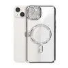 Apple İphone 15 Kılıf Joke Simli Magneticsafe Kılıf - Siyah