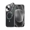 Apple İphone 15 Live Diamond Magsafe Kapak - Siyah
