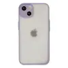Apple İphone 15 Plus Kılıf Montreal Silikon Kapak - Mor