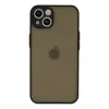 Apple İphone 15 Plus Kılıf Montreal Silikon Kapak - Siyah