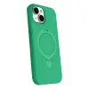 Apple İphone 15 Plus Regal Magsafe Standlı Kapak - Yeşil