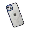 Apple İphone 15 Pro Kılıf Room Magneticsafe Silikon - Lacivert