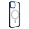 Apple İphone 15 Pro Kılıf Room Magneticsafe Silikon - Lacivert