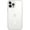 Apple İphone 15 Pro Max Kılıf Magneticsafe Şeffaf Silikon - Şeffaf