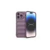 Apple İphone 15 Pro Max Kılıf Optimum Silikon - Mor