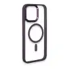 Apple İphone 15 Pro Max Kılıf Room Magneticsafe Silikon - Derin Mor